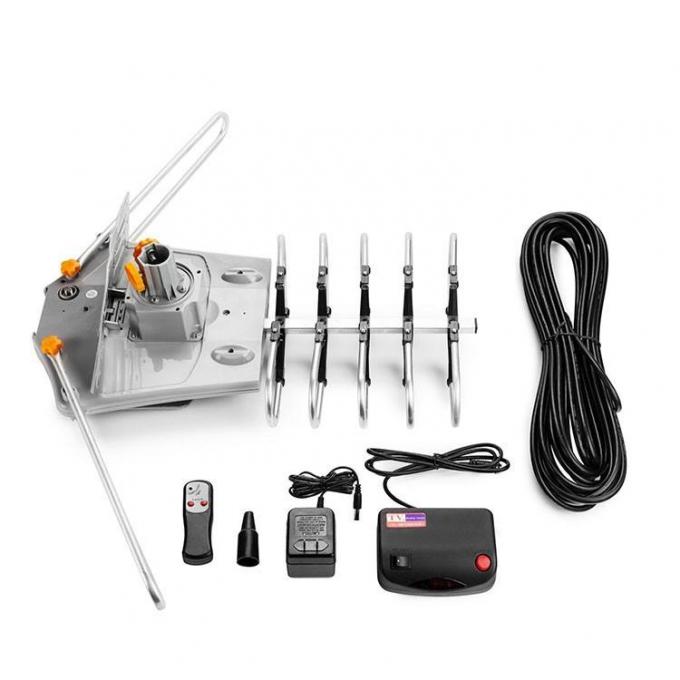 Ăng ten HDTV kỹ thuật số khuếch đại Yagi UHF có động cơ với khả năng xoay 360 độ 1