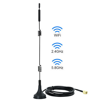 WiFi 2.4GHz 5GHz 5.8GHz Ứng ăng-ten cơ sở từ tính cho máy quay giám sát camera an ninh video không dây