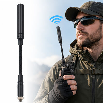 Ăng-ten Boomerang Chiến thuật, Băng tần kép 144/430MHz Ăng-ten Radio Ham Cầm tay với Giao diện SMA Tùy chọn