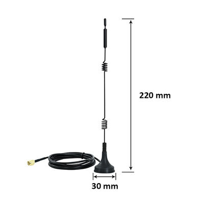 WiFi 2.4GHz 5GHz 5.8GHz Ứng ăng-ten cơ sở từ tính cho máy quay giám sát camera an ninh video không dây