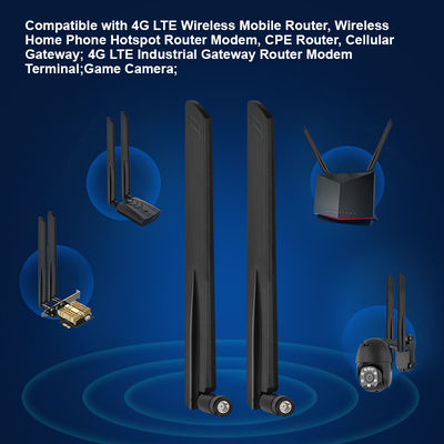 Ứng dụng tăng cường cao 12dbi 5g ăng-ten sma Bendable 600-6000Mhz truyền tín hiệu ổn định Omni 5G ăng-ten cho bộ định tuyến di động không dây