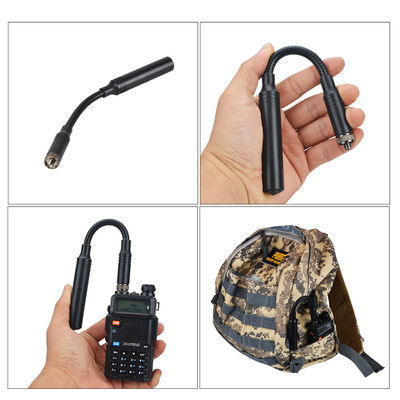 Ăng-ten Boomerang Chiến thuật, Băng tần kép 144/430MHz Ăng-ten Radio Ham Cầm tay với Giao diện SMA Tùy chọn