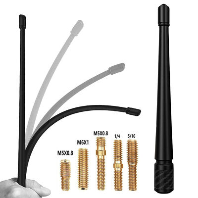 Ứng dụng ăng-ten vô tuyến xe tải cao su CB tối ưu hóa với dải tần số 7-50MHz 5dBi Gain ăng-ten xe hơi cao cấp