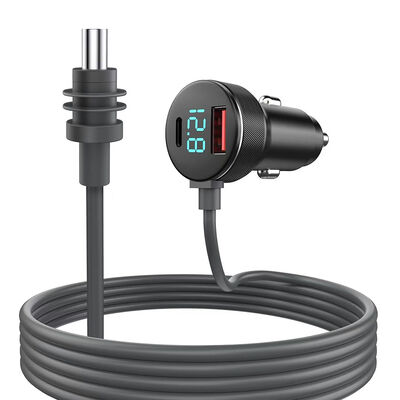 18AWG DC Male to Male Replacement Power Cord for Starlink  Waterproof Barrel Jack Plug Outdoor Camping Charging Cable