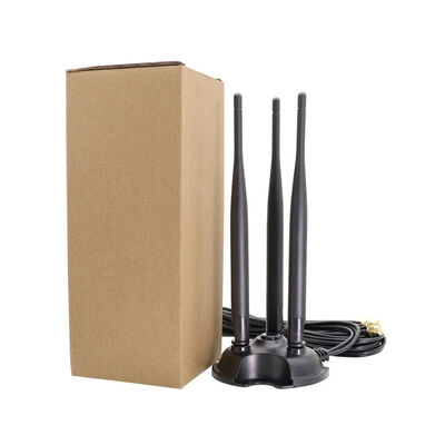 2.4G 5.8G Băng tần kép Omni Độ lợi cao Ăng-ten WiFi, Ăng-ten Omni 8dBi cho Bộ định tuyến WiFi và Card mạng không dây