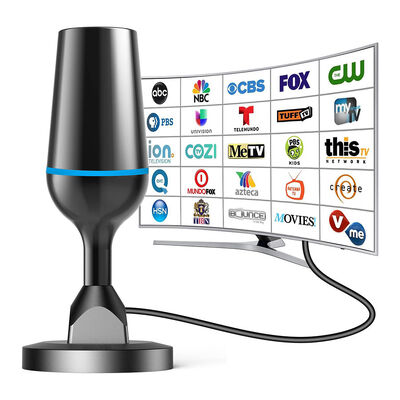 Ống truyền hình kỹ thuật số trong nhà tầm xa ăng ten 4K 1080p ăng ten HDTV cho tất cả các TV thông minh hỗ trợ các kênh địa phương làm bằng nhựa